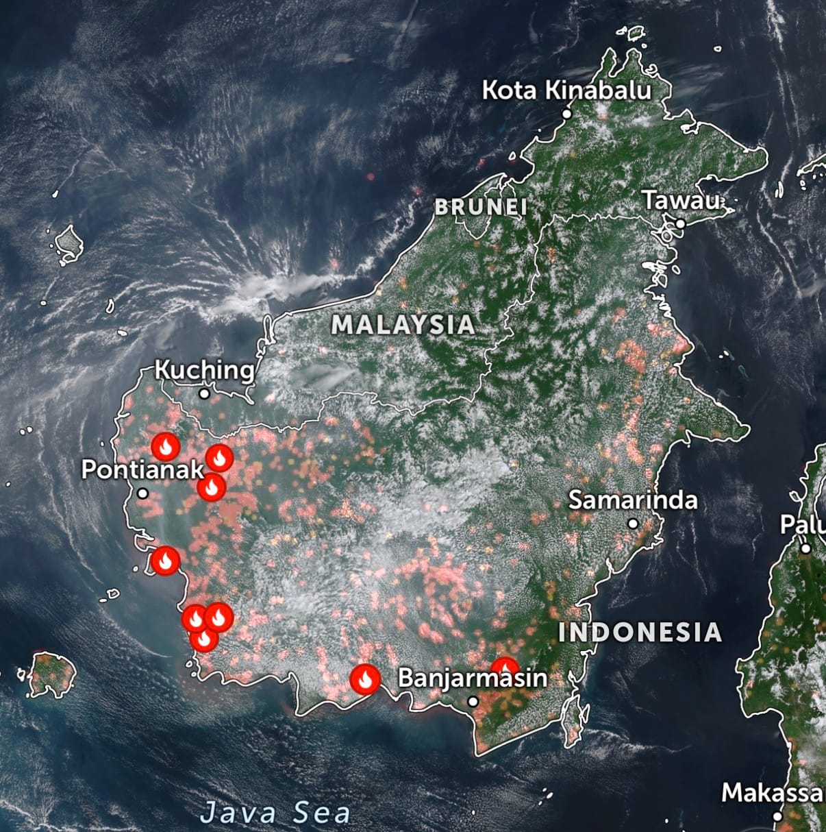 Kalimantanku: Api Yang Berhenti Di Garis Batas